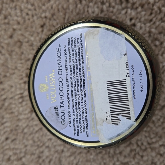 Voluspa tin candle - Picture 3 of 4